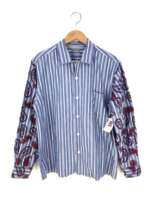 COMME des GARCONS HOMME(コムデギャルソンオム) AD1999- 袖ぺイズリープリント シャツ メンズ トップス