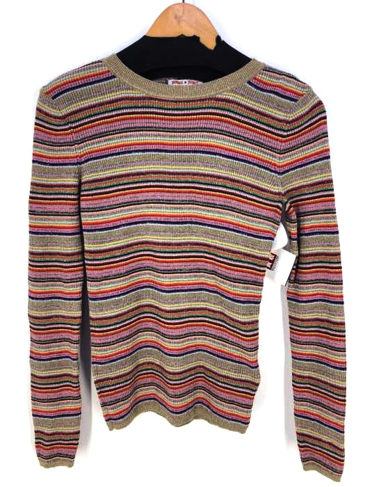 TOMMY（トミー） マルチボーダートップス レディース トップス