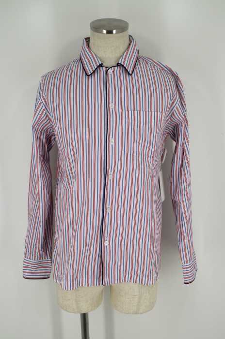 Sleepy Jones × BEAMS （スリーピー ジョーンズ × ビームス） 15SS別注ストライプ柄パジャマボタンシャツ メンズ トップス