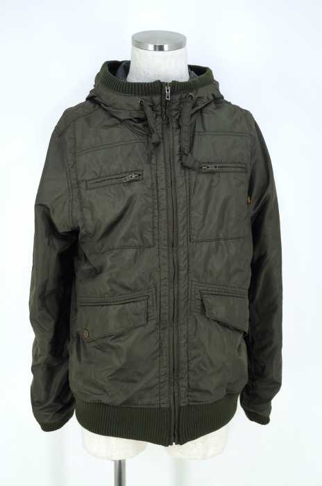 ALPHA INDUSTRIES （アルファインダストリーズ） フーデッドナイロンジャケット メンズ アウター