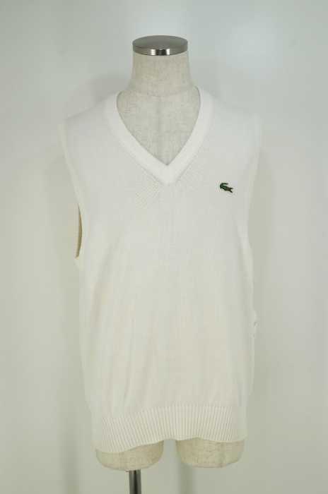 Lacoste ラコステ コットンニットベスト メンズ トップス ブランド古着買取販売バズストア