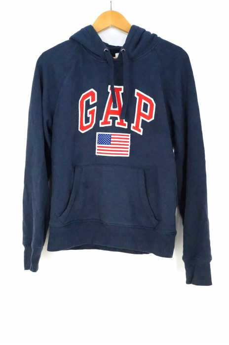 Gap（ギャップ） 星条旗　ロゴフーディー メンズ トップス