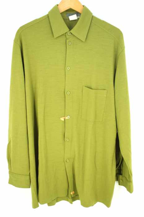 Yohji Yamamoto POUR HOMME （ヨウジヤマモトプールオム） ウールシャツ メンズ トップス