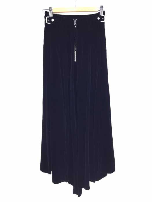 Jean Paul GAULTIER FEMME(ジャンポールゴルチエフェム) レーヨン フロントジップ ロングスカート レディース スカート