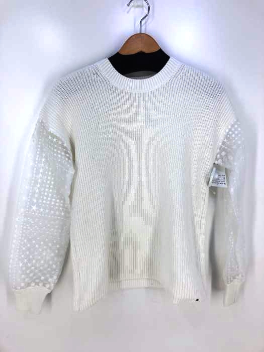 TOMMY HILFIGER（トミーヒルフィガー） REESE FABRIC MIX C-NK SWTR レディース トップス