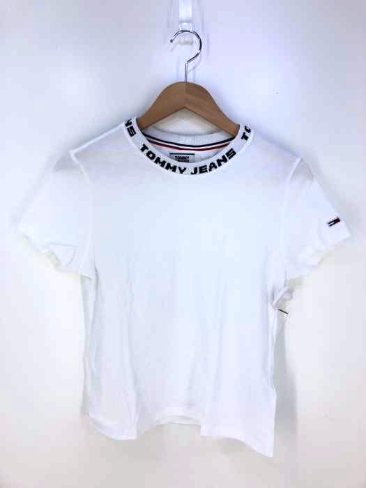 tommy jeans（トミージーンズ） リブロゴ カットソー レディース トップス