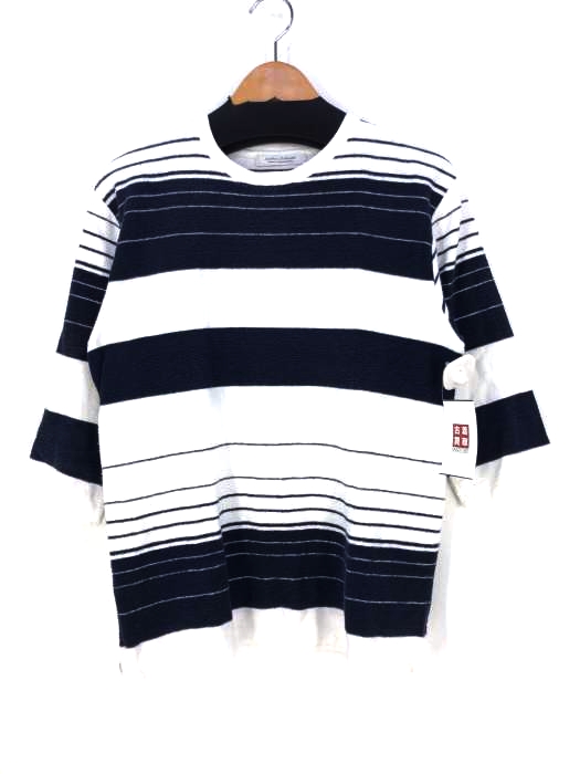 JOURNAL STANDARD(ジャーナルスタンダード) パイル地 ボーダーカットソー メンズ トップス