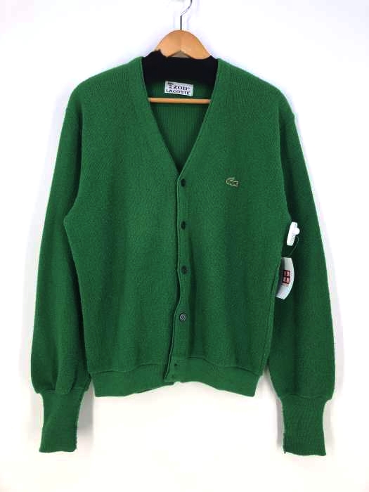 IZOD LACOSTE(アイゾッドラコステ) USA製 糸巻きタグ アクリルニットカーディガン メンズ トップス