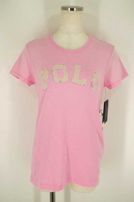 Polo by RALPH LAUREN （ポロバイラルフローレン） ロゴワッペン付きTシャツ レディース トップス