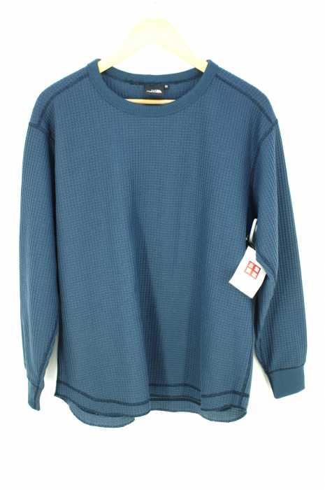 THE NORTH FACE (ザノースフェイス) ロングスリーブワッフルクルー メンズ トップス