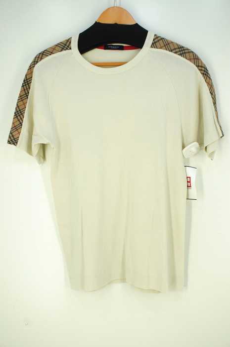 BURBERRY LONDON（バーバリーロンドン） チェックラインTシャツ レディース トップス