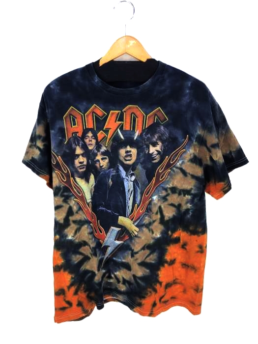 USED古着（ユーズドフルギ） AC/DC バンドプリントTシャツ メンズ トップス
