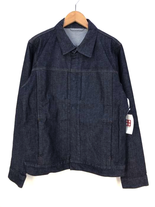 MUJI（ムジ） スナップボタンストレッチデニムジャケット メンズ アウター