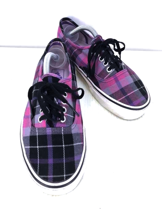 VANS(バンズ) タータンチェック AUTHENTIC レディース シューズ