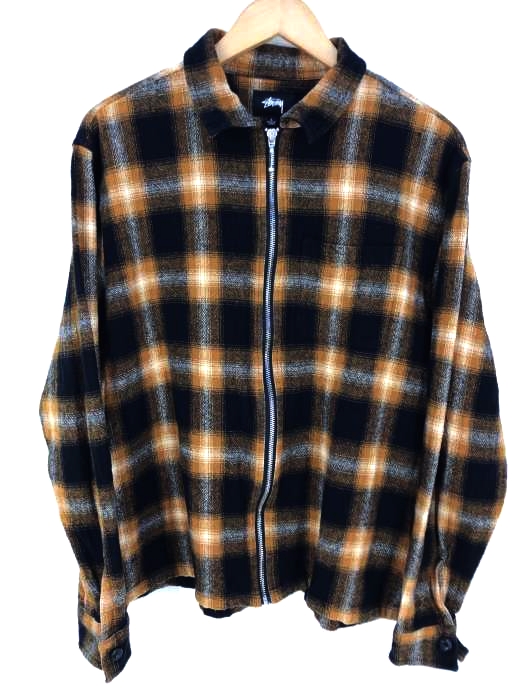 Stussy（ステューシー） Zip Up Shadow Plaid メンズ アウター