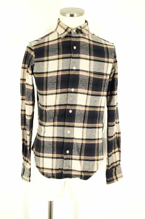 individualized shirt × BARNEYS NEW YORK () チェックネルシャツ メンズ トップス