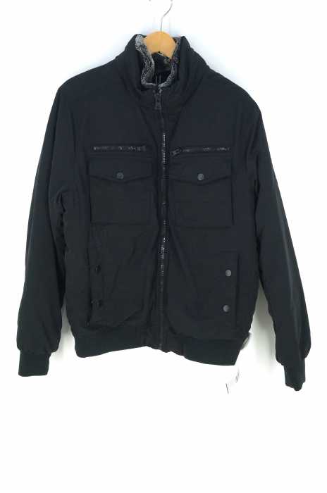 TOMMY HILFIGER （トミーヒルフィガー） フェイクファー襟付き中わたジャケット メンズ アウター