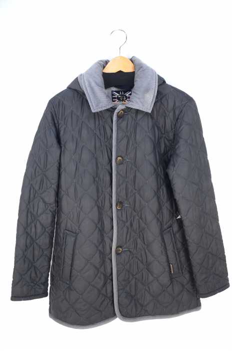 LAVENHAM (ラベンハム) キルティングフーデッド 中ボア 裏ボア メンズ アウター