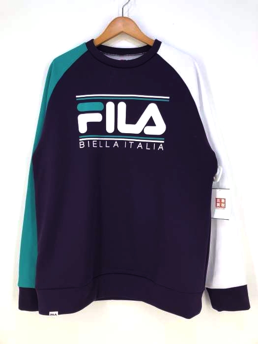 FILA（フィラ） 裏起毛トレーナー メンズ トップス