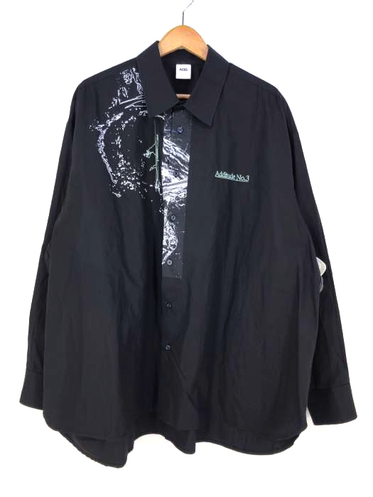 ADD SEOUL（エーディーディーソウル） SPLASH AVANTGARDE SHIRT メンズ トップス