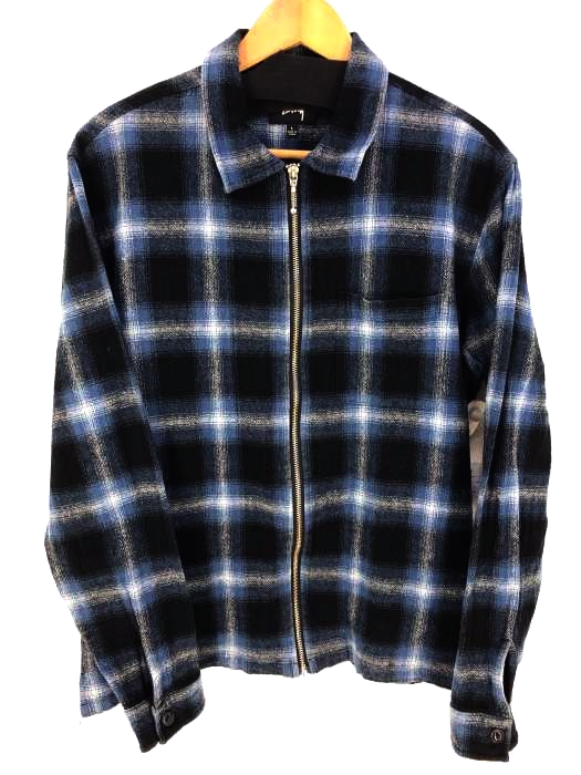 Stussy（ステューシー） Zip Up Shadow Plaid メンズ アウター
