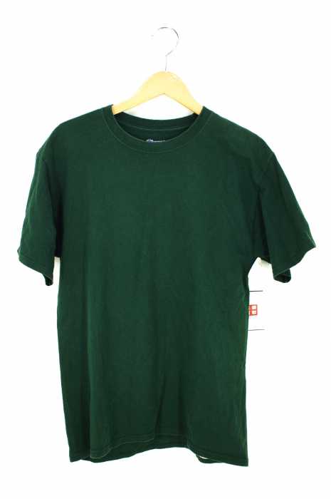 Champion (チャンピオン) クルーネック無地Tシャツ メンズ トップス