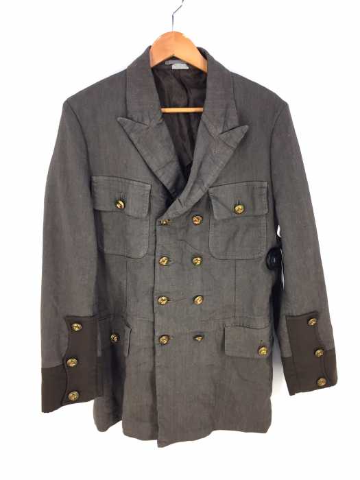 COMME des GARCONS HOMME PLUS (コムデギャルソンオムプリュス) AD2014 リネンダブルジャケット メンズ アウター