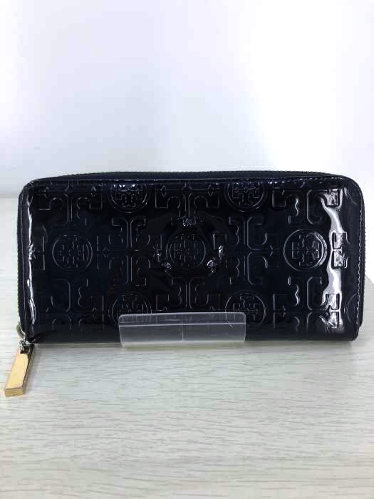 TORY BURCH（トリーバーチ） エナメル型押し 長財布 ラウンドジップ レディース 財布・ケース