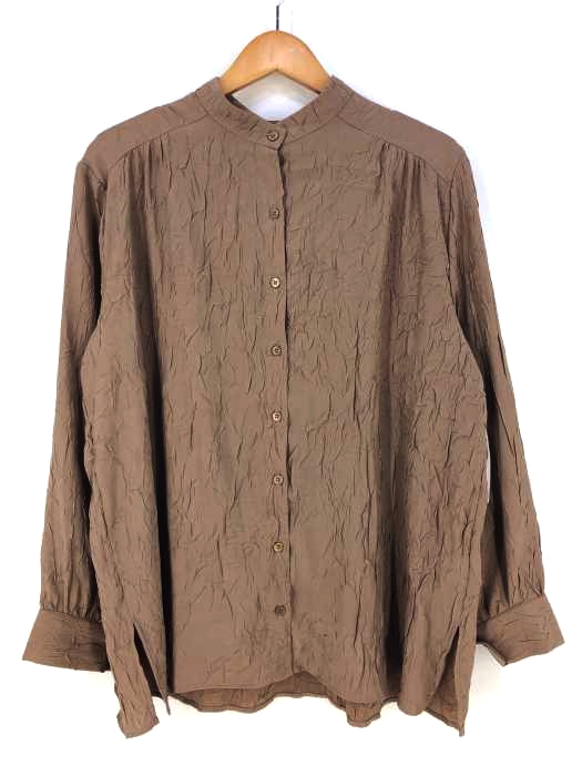 SELECT MOCA（セレクトモカ） バンドカラーシャツ レディース トップス