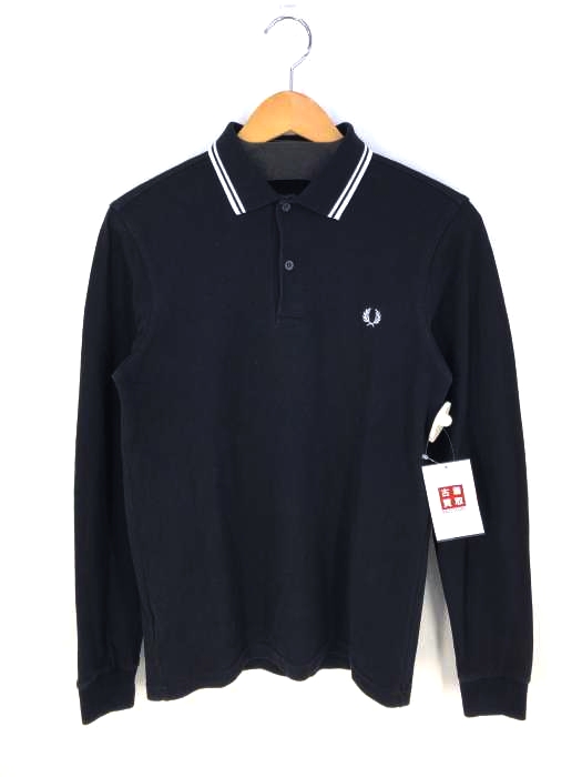FRED PERRY（フレッドペリー） ワンポイント刺繍 鹿の子ポロシャツ メンズ トップス
