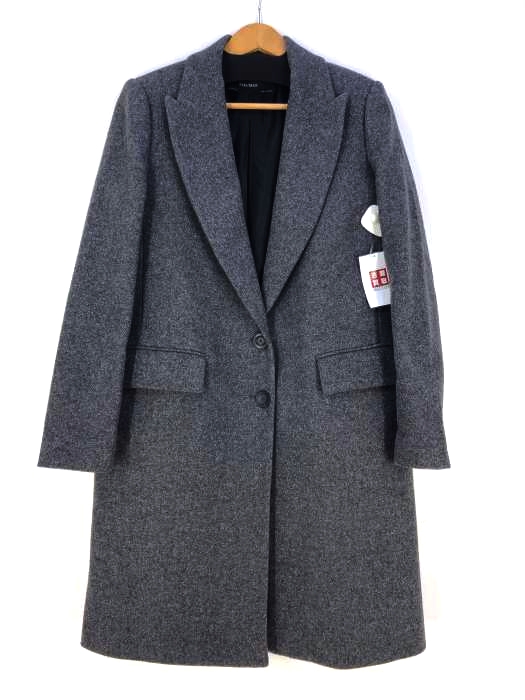 ZARA BASIC(ザラベーシック) 2Bウールチェスターコート レディース アウター