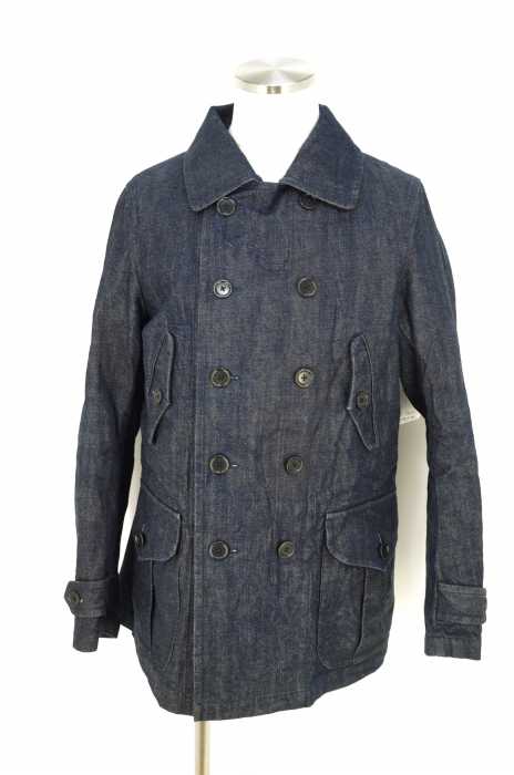  NIGEL CABOURN （ナイジェルケーボン） P-COAT DENIM ライナー付きデニムPコート メンズ アウター