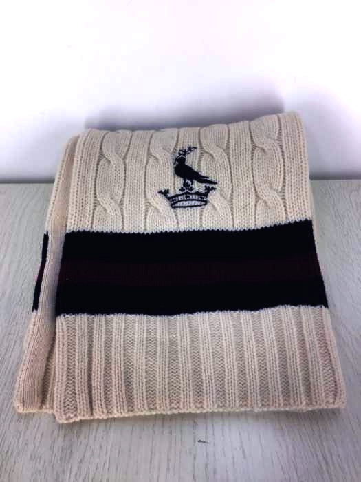 Rugby Ralph Lauren（ラグビーラルフローレン） 刺繍入り　ラムウールマフラー メンズ ファッション雑貨