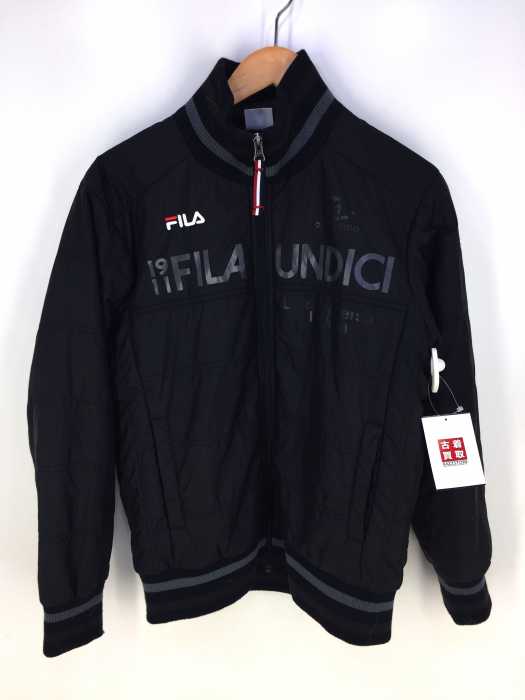 FILA （フィラ） ジップアップ中綿ブルゾン メンズ アウター