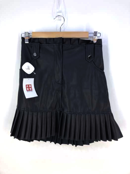 ZARA(ザラ) フェイクレザー プリーツスカート レディース スカート