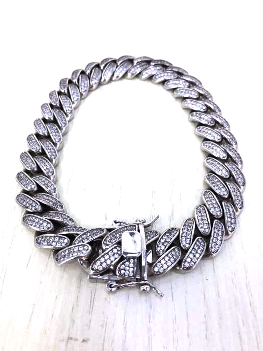KITH(キス) AMY SHEHAB LARGE CRYSTAL CUBAN LINK CHOKER メンズ アクセサリー