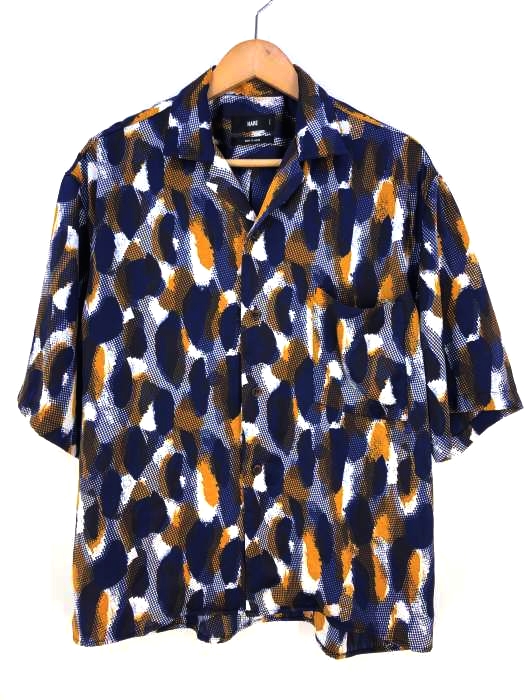 HARE（ハレ） 総柄オープンカラーシャツ メンズ トップス