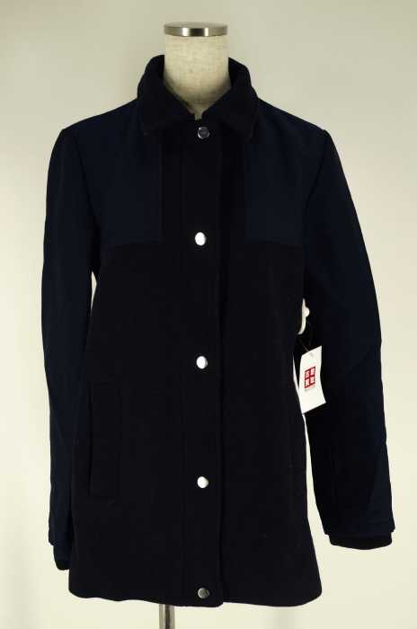ZARA TRF （ザラティーアールエフ） 異素材切替ステンカラーコート レディース アウター