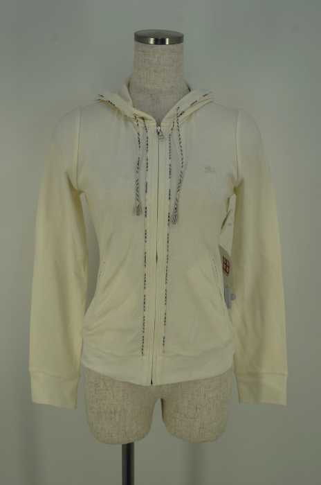 BURBERRY BLUE LABEL （バーバリーブルーレーベル） ジップフードパーカー レディース トップス