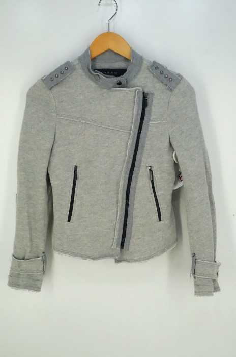 ZARA（ザラ） カットオフ スウェット エルボパッチ レディース アウター