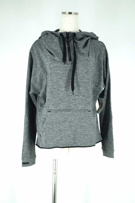 BERSHKA (ベルシュカ) ハーフジップパーカー レディース トップス