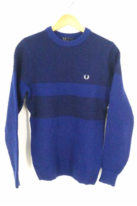 FRED PERRY (フレッドペリー) Pique Knit Sweater メンズ トップス