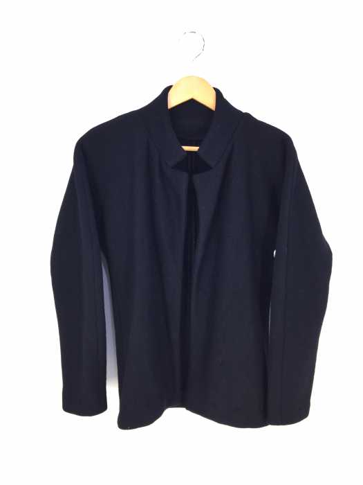 YOHJI YAMAMOTO NOIR（ヨウジヤマモトプリュスノアール） 裏起毛 ボタンレスジャケット レディース アウター