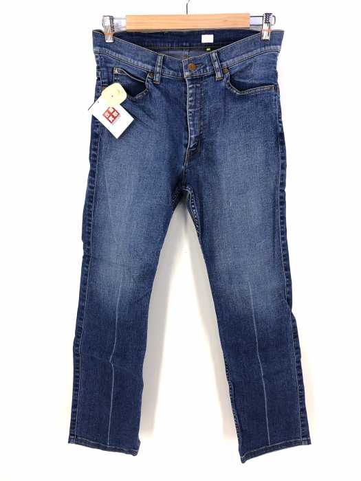 YOUNG & OLSEN The DRYGOODS STORE(ヤングアンドオルセン) スタッズ付き ジップフライ ストレートデニム レディース パンツ