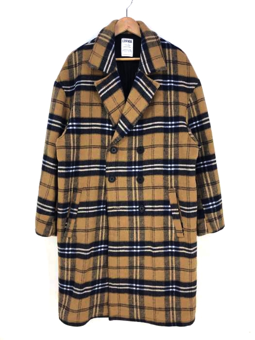 LEGENDA(レジェンダ) Check pattern Double Coat メンズ アウター