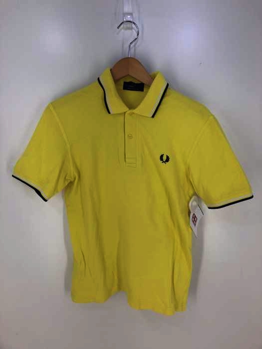 FRED PERRY（フレッドペリー） ロゴ刺繍 イングランド製 鹿の子ポロシャツ メンズ トップス