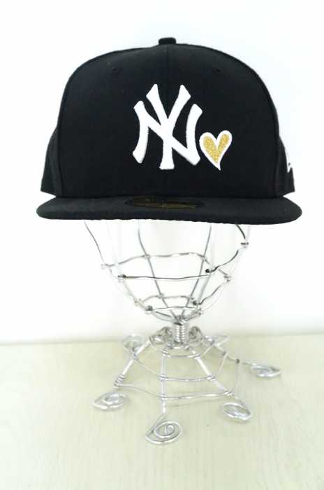 NEW ERA(ニューエラ) NEW YORK ハート刺しゅう メンズ 帽子