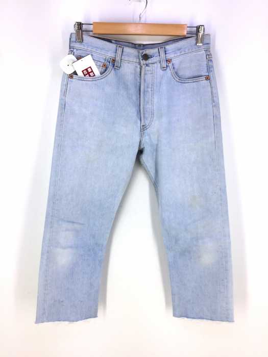 Levi's （リーバイス） USA製　501　RELAXED FIT STRAIGHT LEG　ウォッシュ　テーパードデニム メンズ パンツ