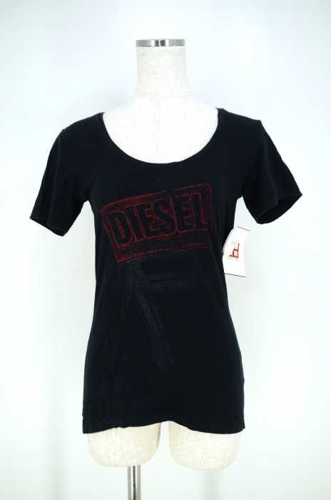 DIESEL (ディーゼル) 半袖プリントカットソー レディース トップス