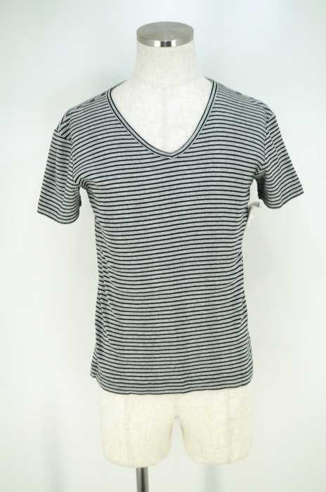 EDIFICE (エディフィス) ボーダー柄Tシャツ メンズ トップス